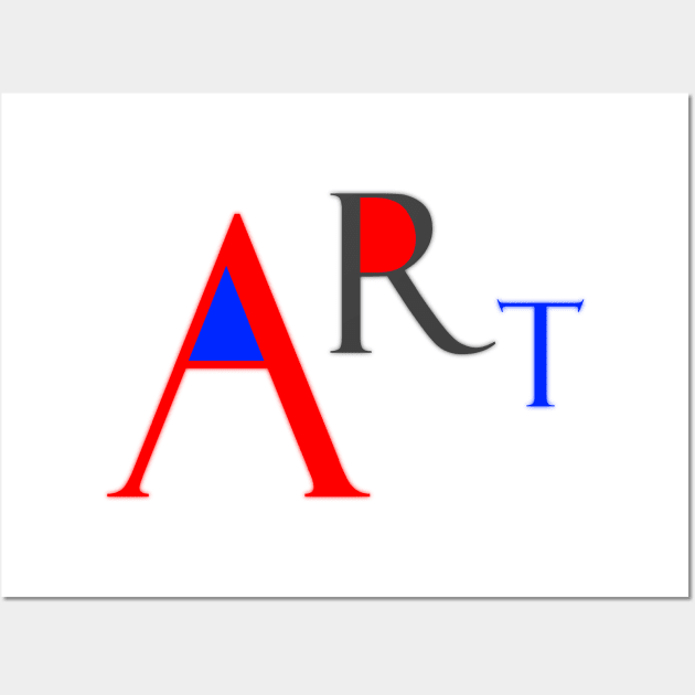 Art funny letters word Wall Art by FranciscoCapelo